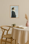 Poster mockup - Single poster in Nordic interior