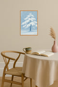 Poster mockup - Single poster in Nordic interior