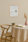 Poster mockup - Single poster in Nordic interior