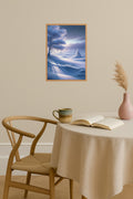 Poster mockup - Single poster in Nordic interior