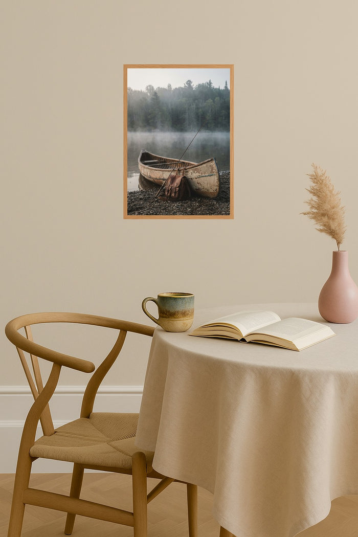 Poster mockup - Single poster in Nordic interior