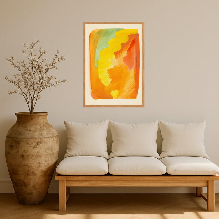 Warm Flow – Poster und Kunstdruck
