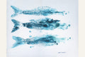 202 3xfish Poster – Poster und Kunstdruck