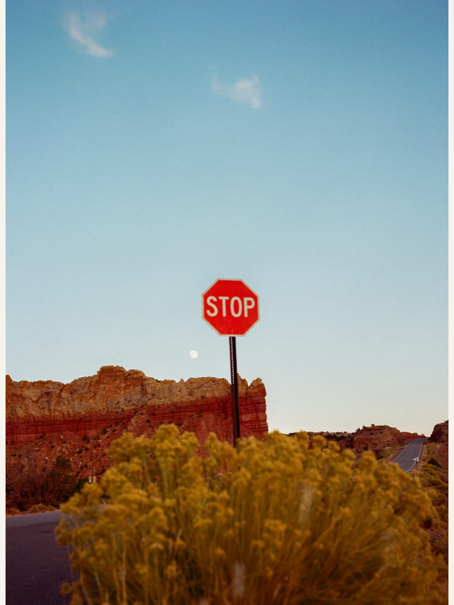 Abiquiu Sunset Poster – poster och konsttryck