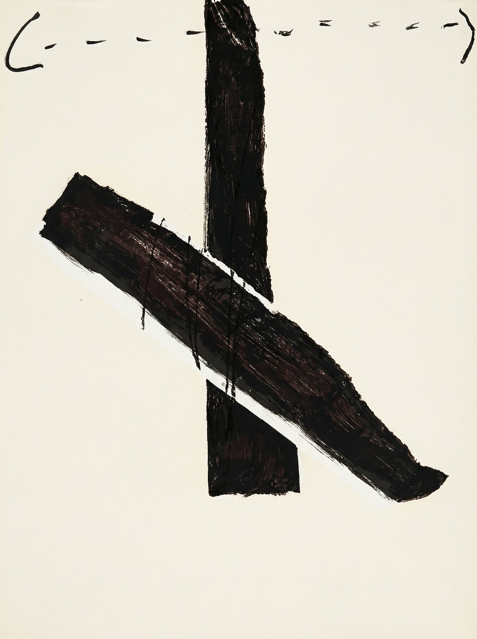 Poster in black frame