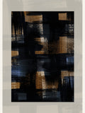 Abstract Brush Strokes 128X Poster – Poster und Kunstdruck