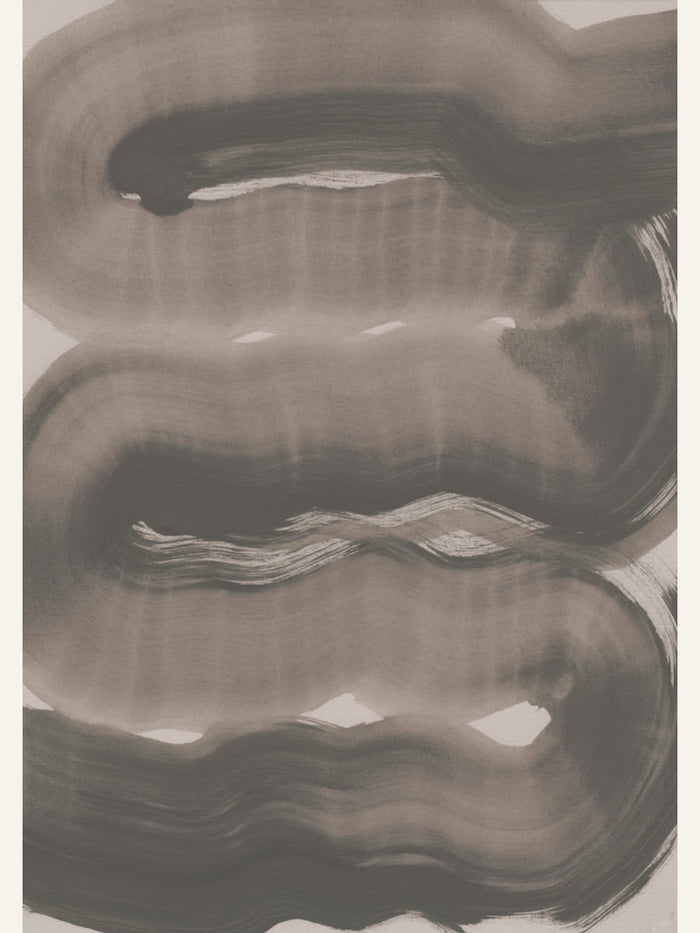 Abstract Brush Strokes 163X Poster – Poster und Kunstdruck