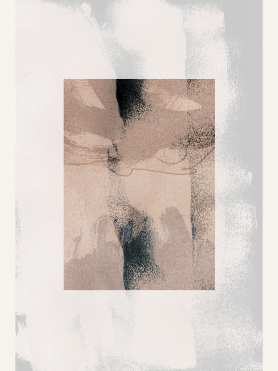 Abstract Brush Strokes 17x Poster – plakat og kunsttryk