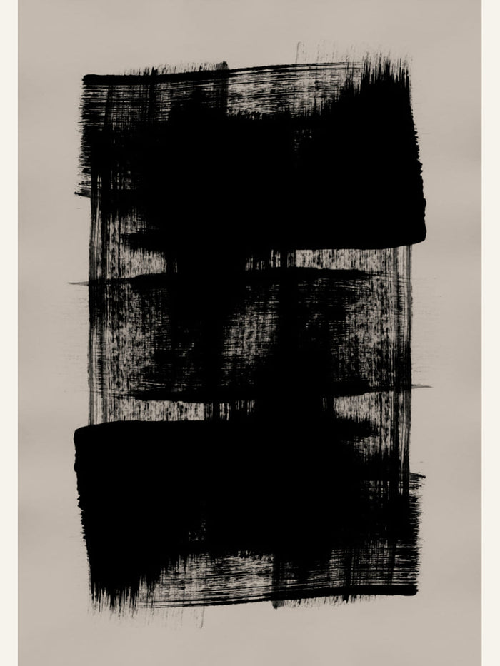 Abstract Brush Strokes 180Y Poster – Poster und Kunstdruck