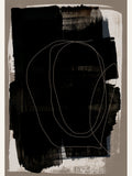 Abstract Brush Strokes 180Z Poster – Poster und Kunstdruck