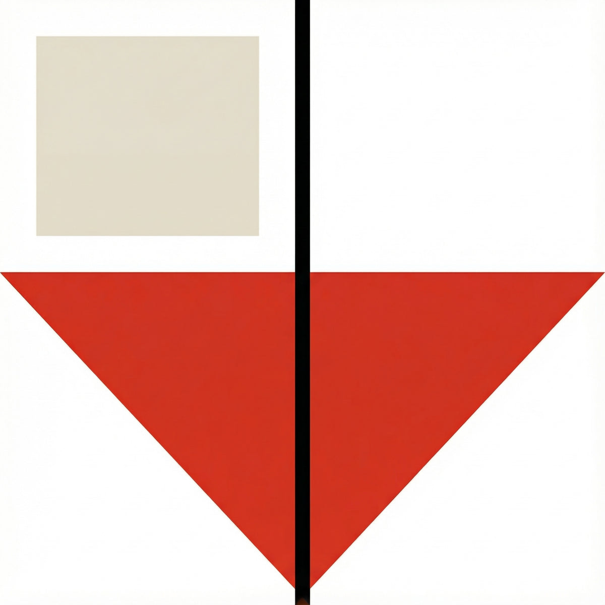 Poster in black frame