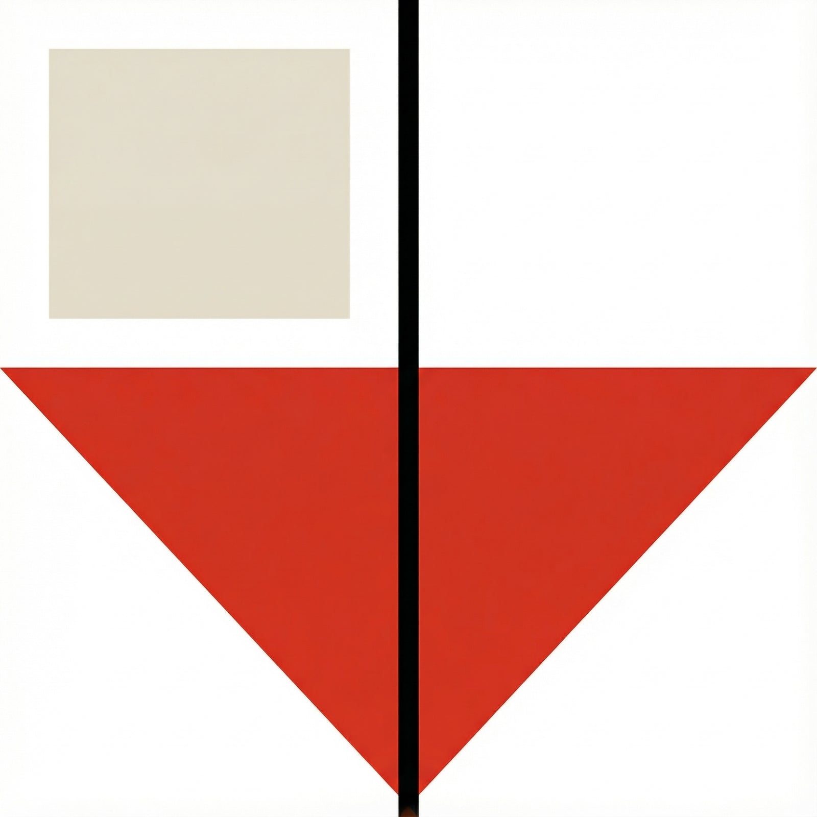 Poster in black frame