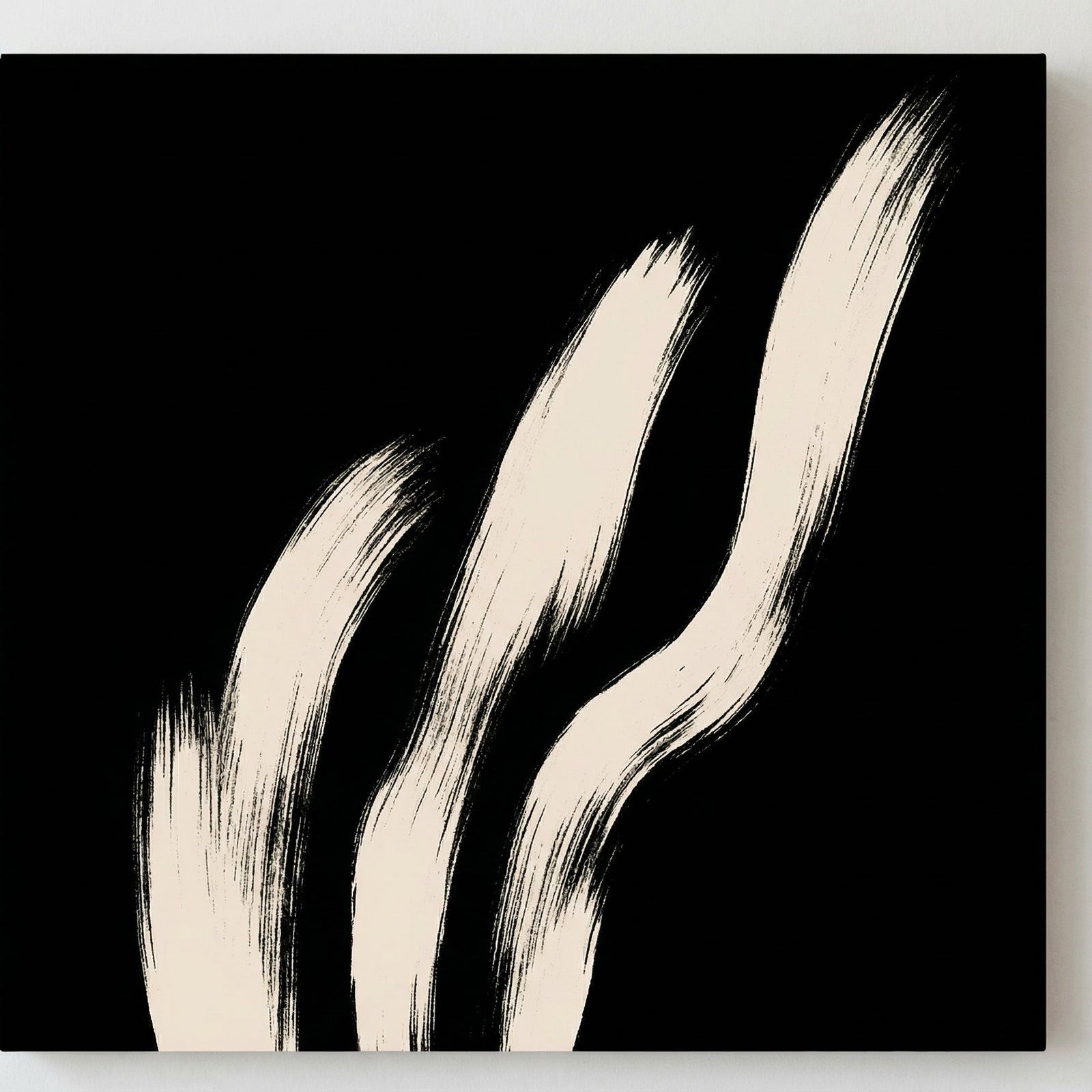 Poster in black frame