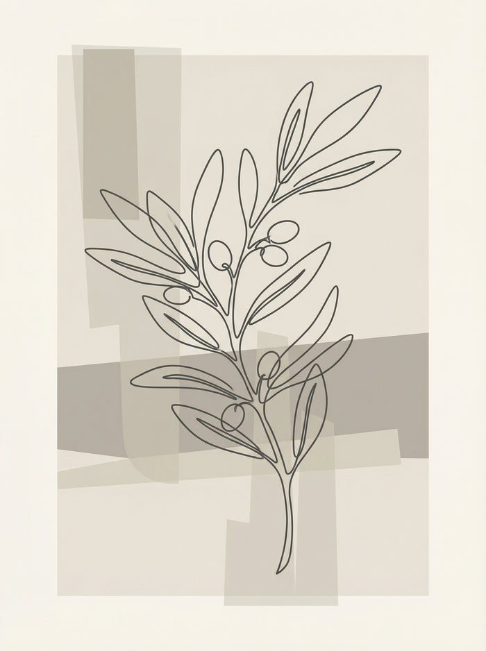 Poster in black frame