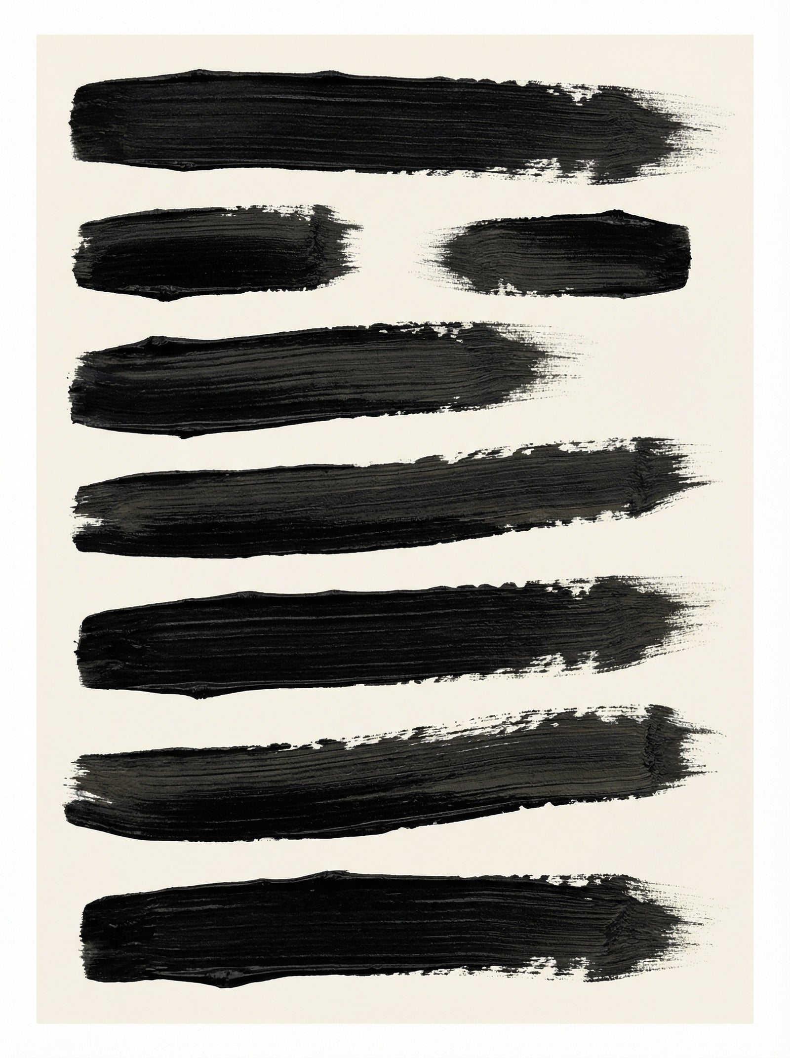 Poster in black frame