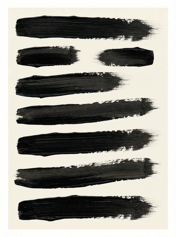 Poster in black frame