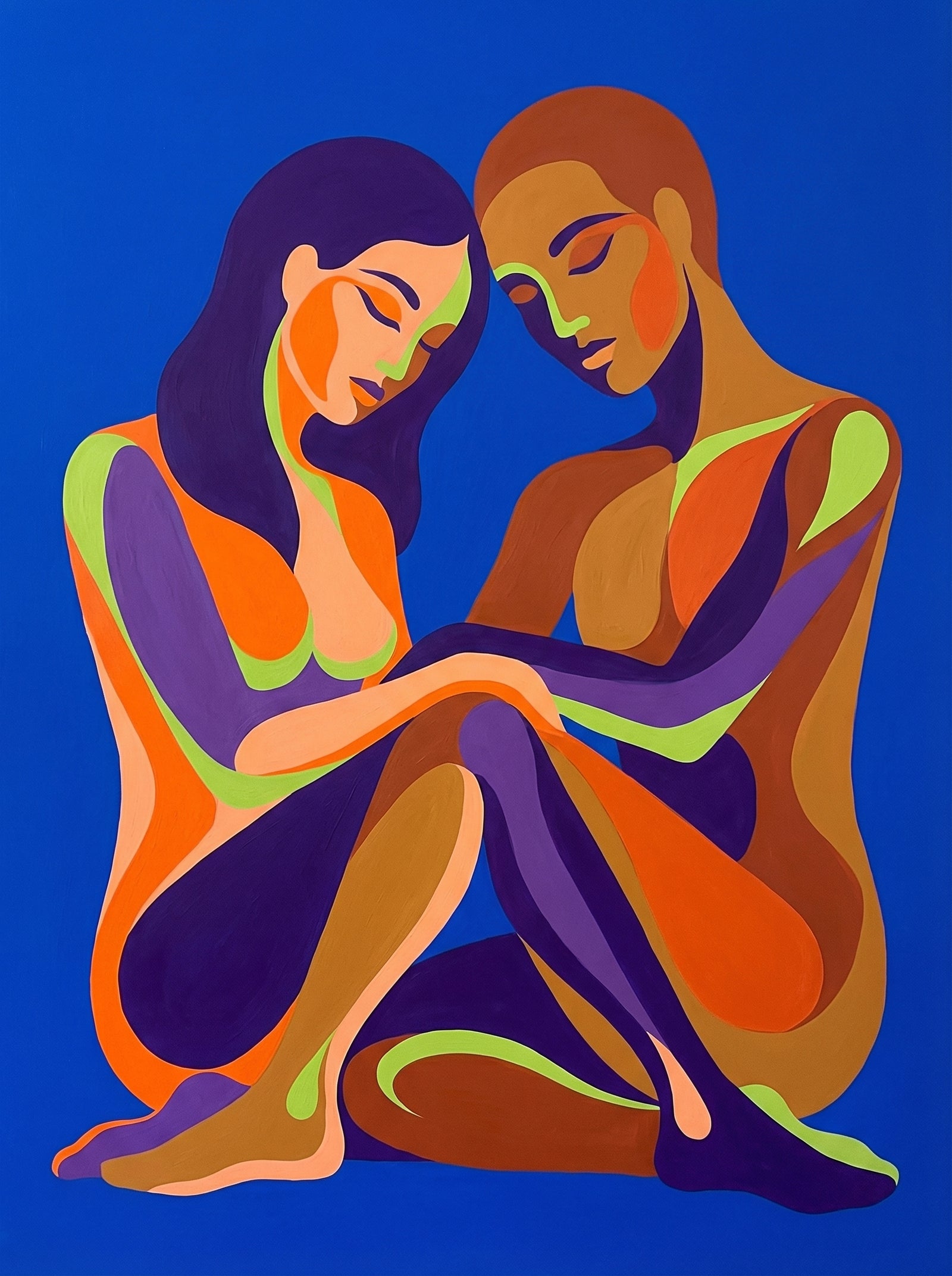 Poster in black frame