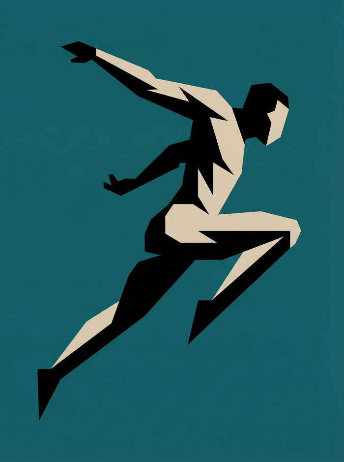 Poster in black frame