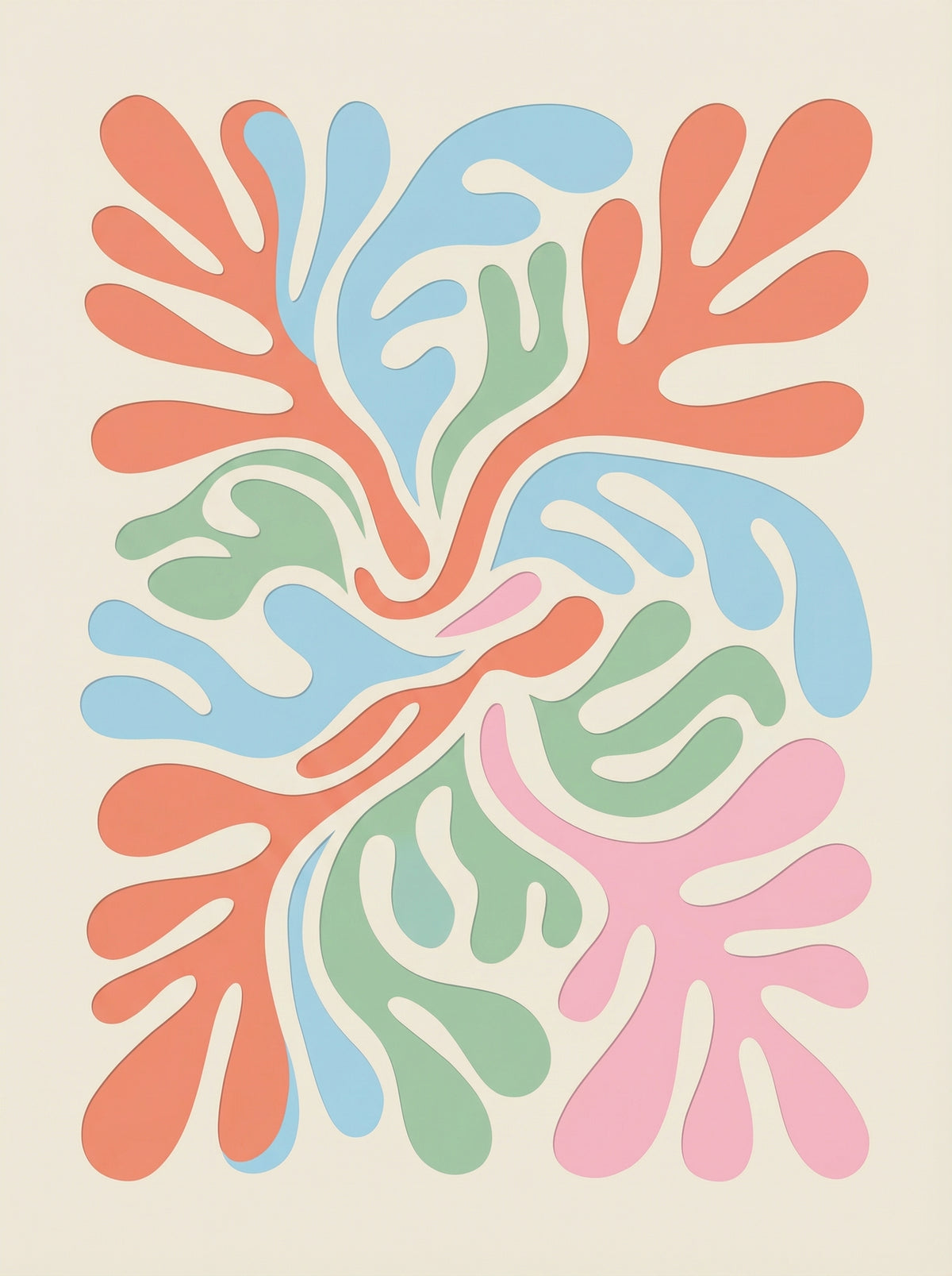 Poster in black frame