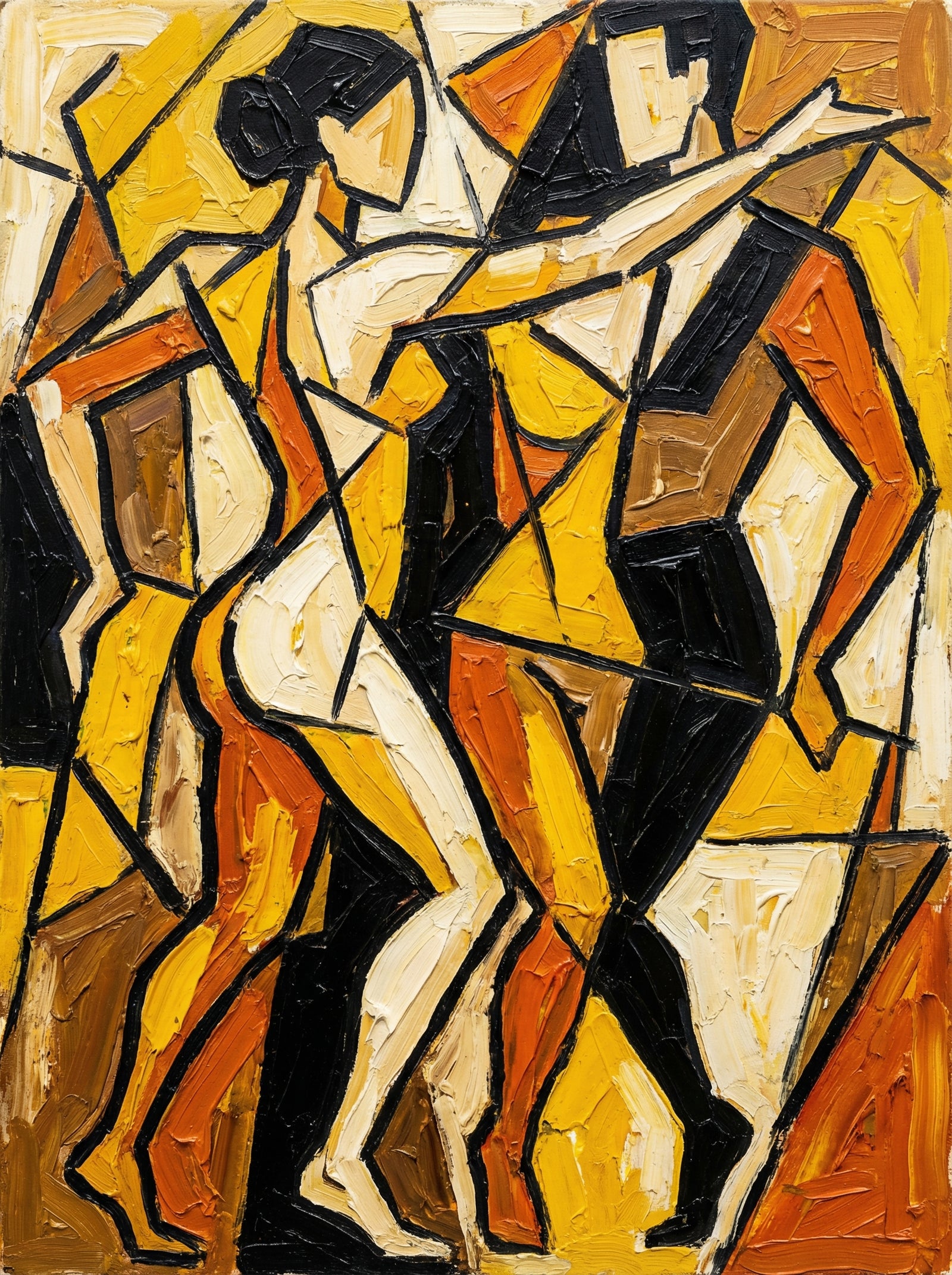 Poster in black frame