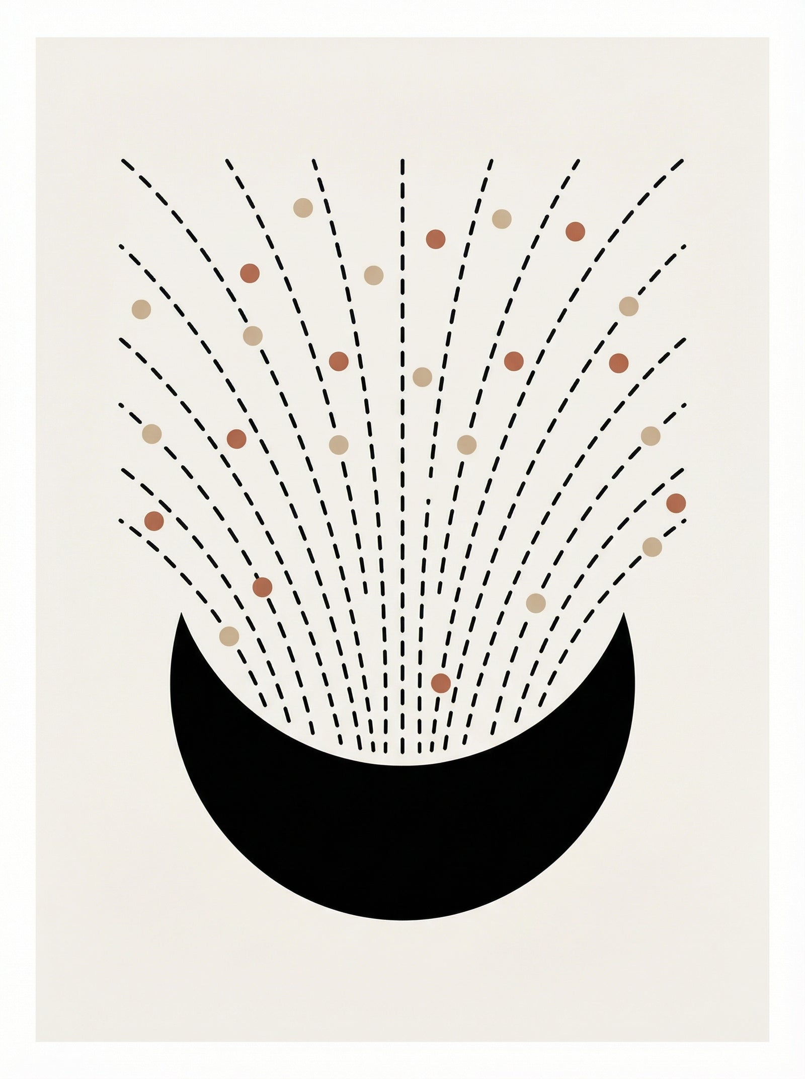 Poster in black frame