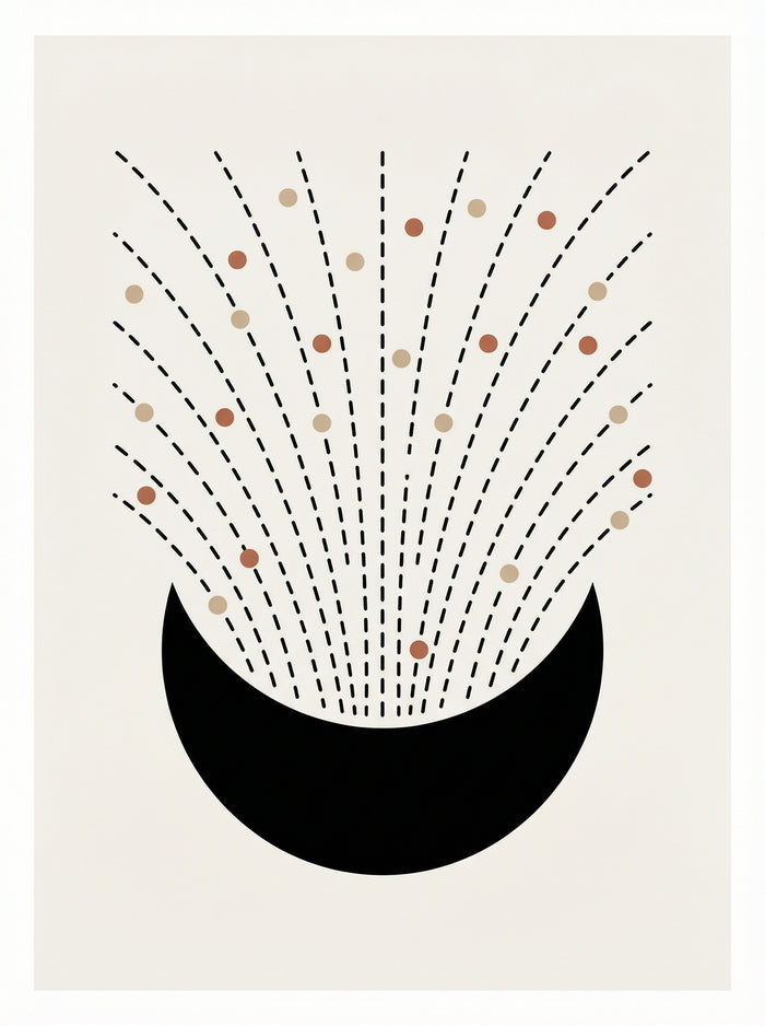 Poster in black frame