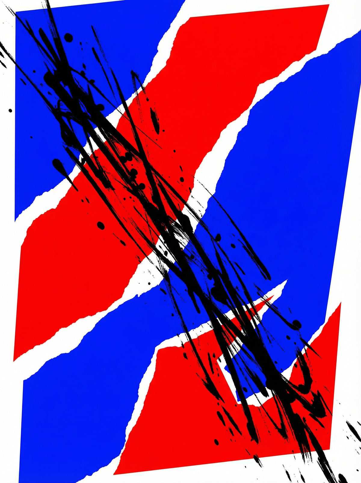 Poster in black frame