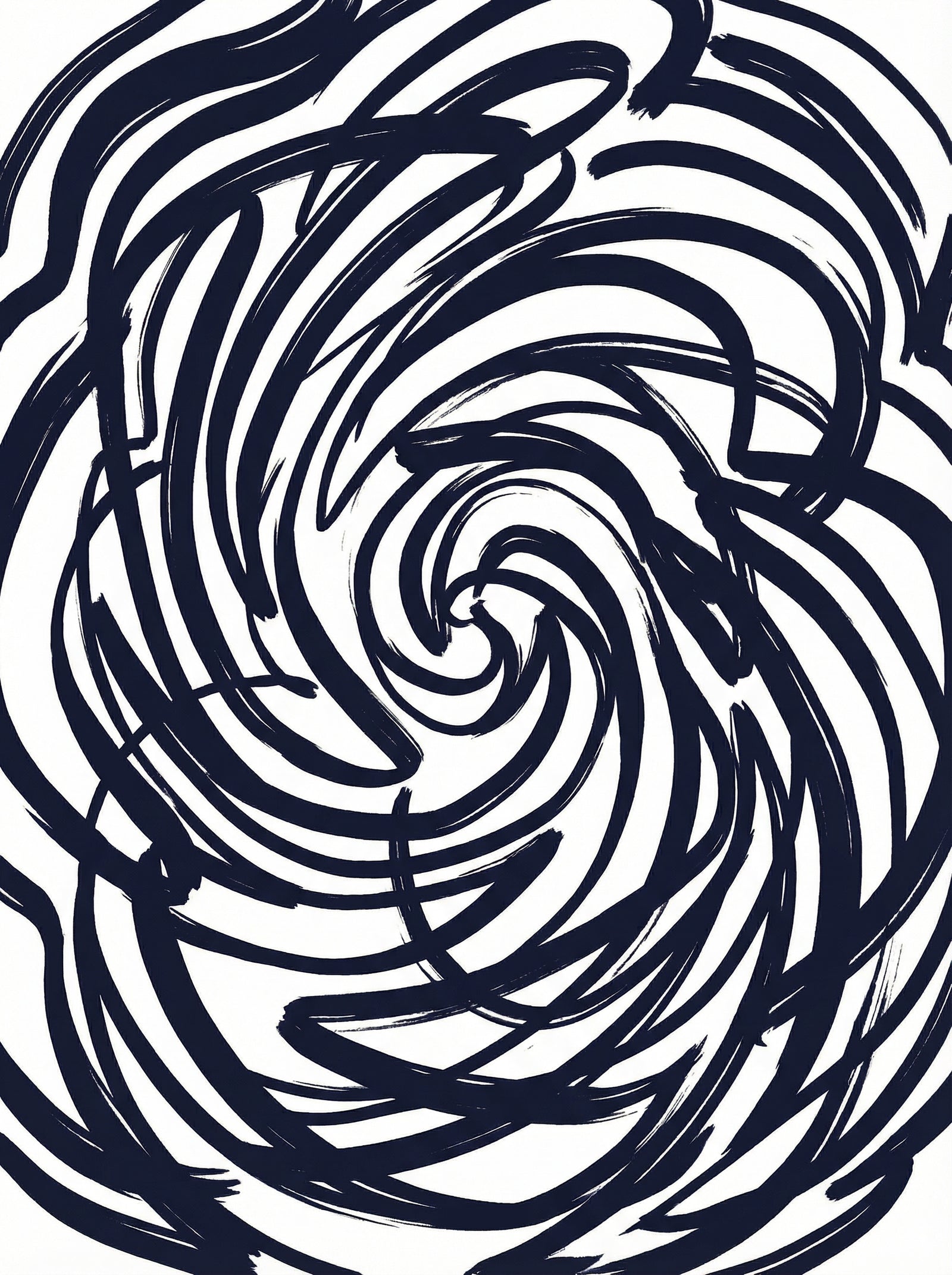 Poster in black frame