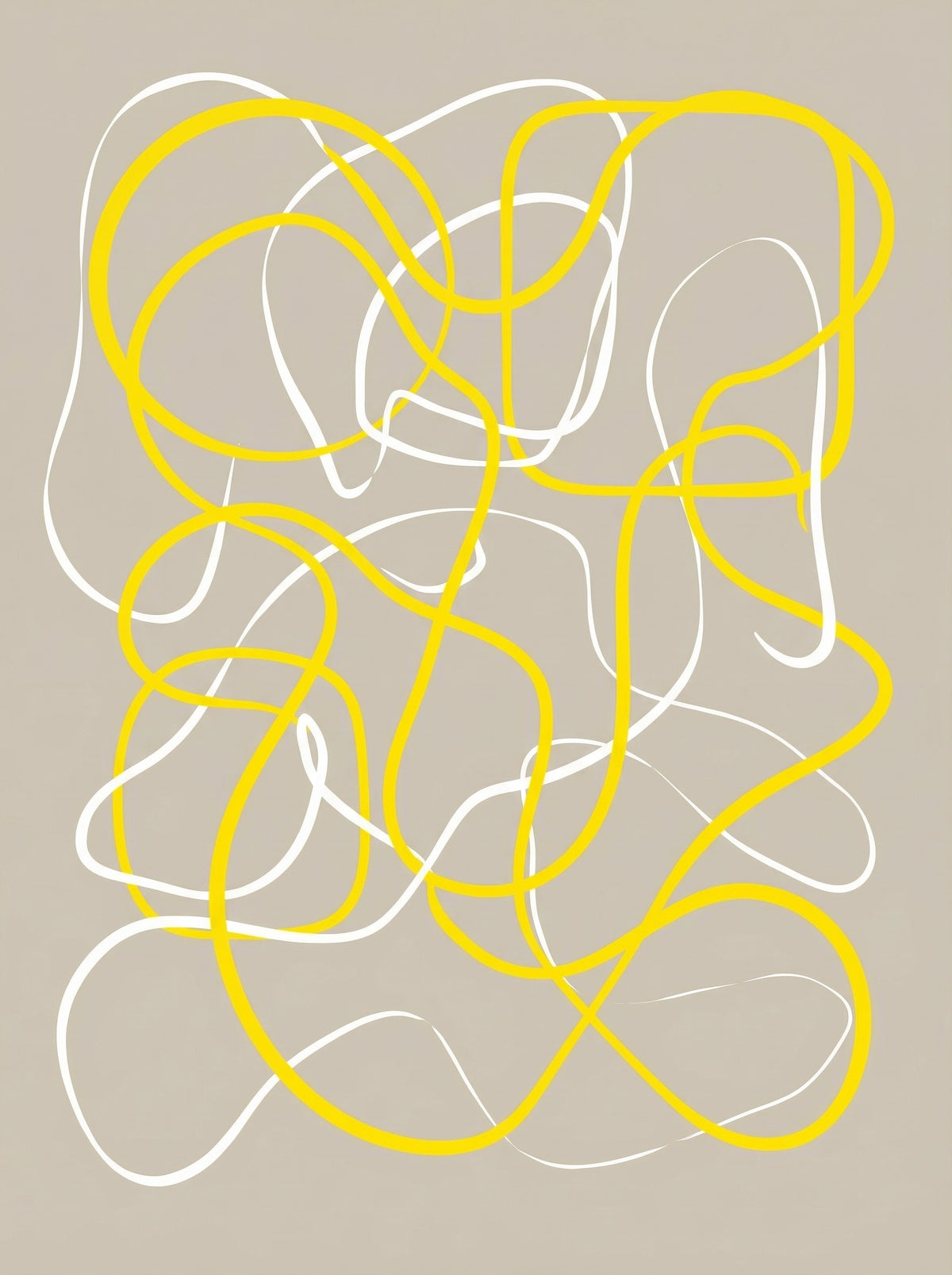 Poster in black frame