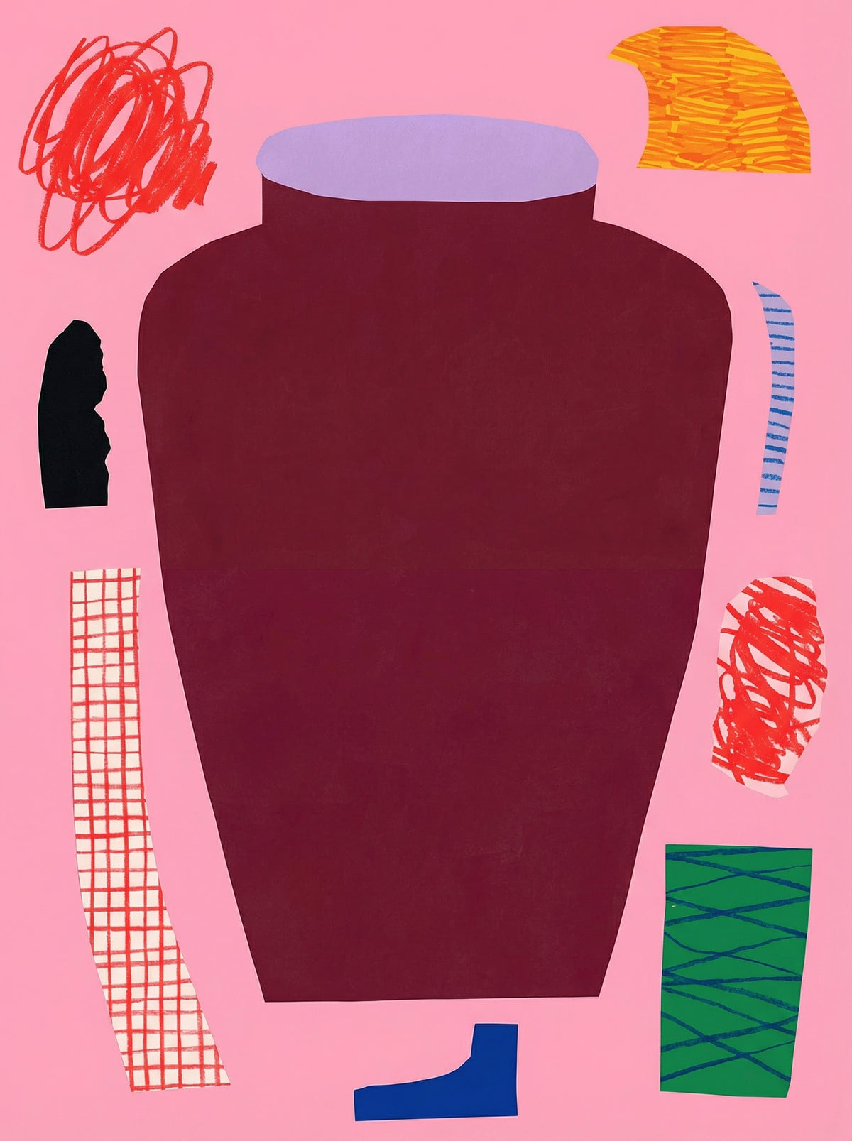 Poster in black frame