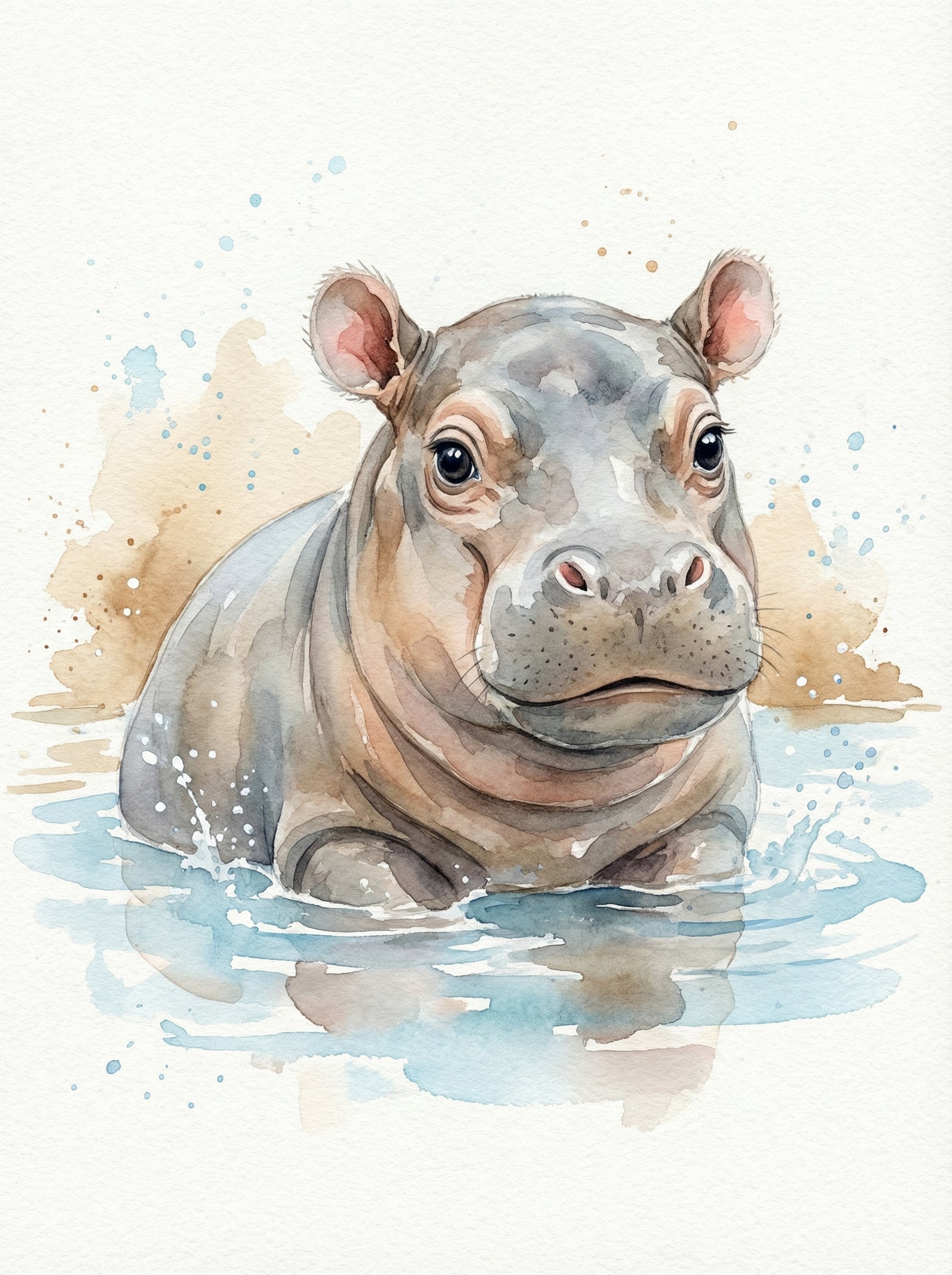 Poster in black frame