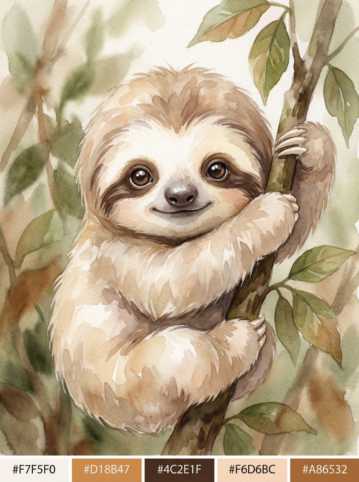 Poster in black frame