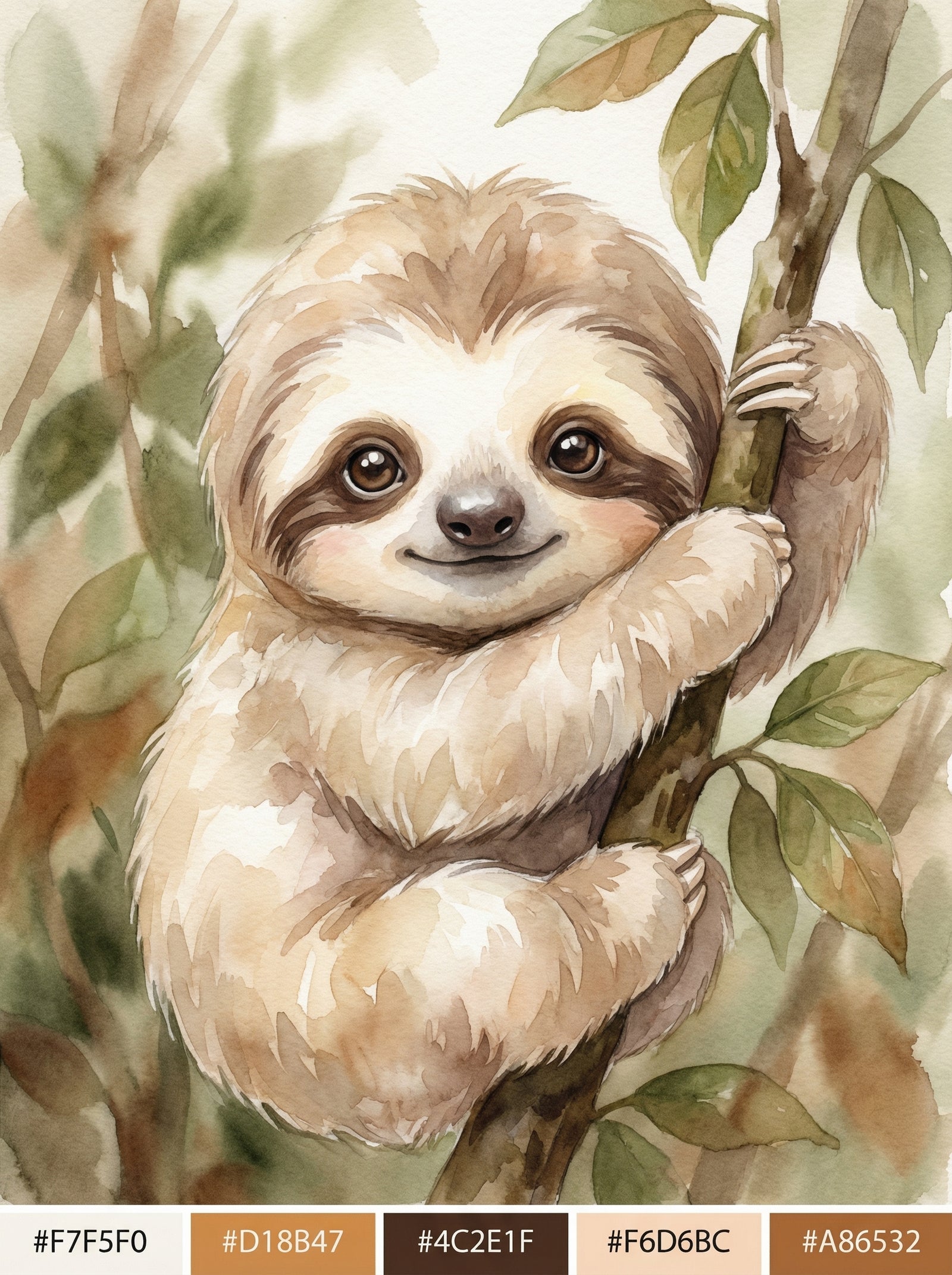 Poster in black frame