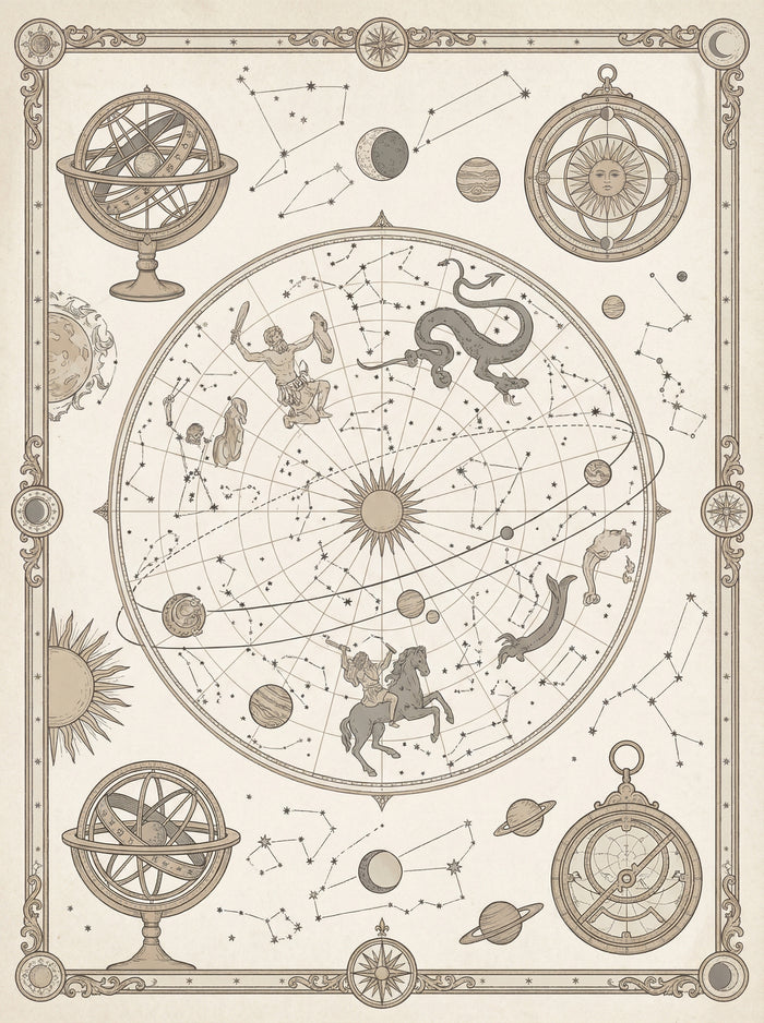Poster in black frame