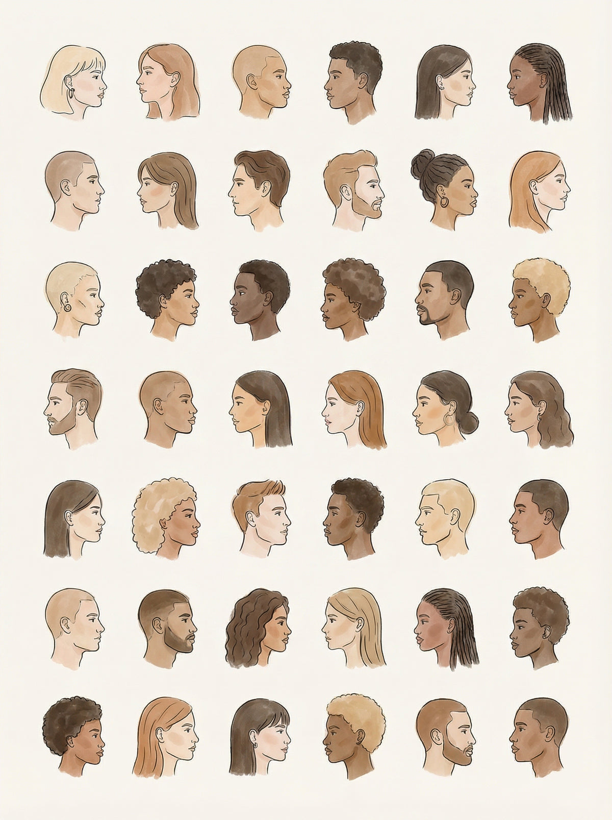 Poster in black frame