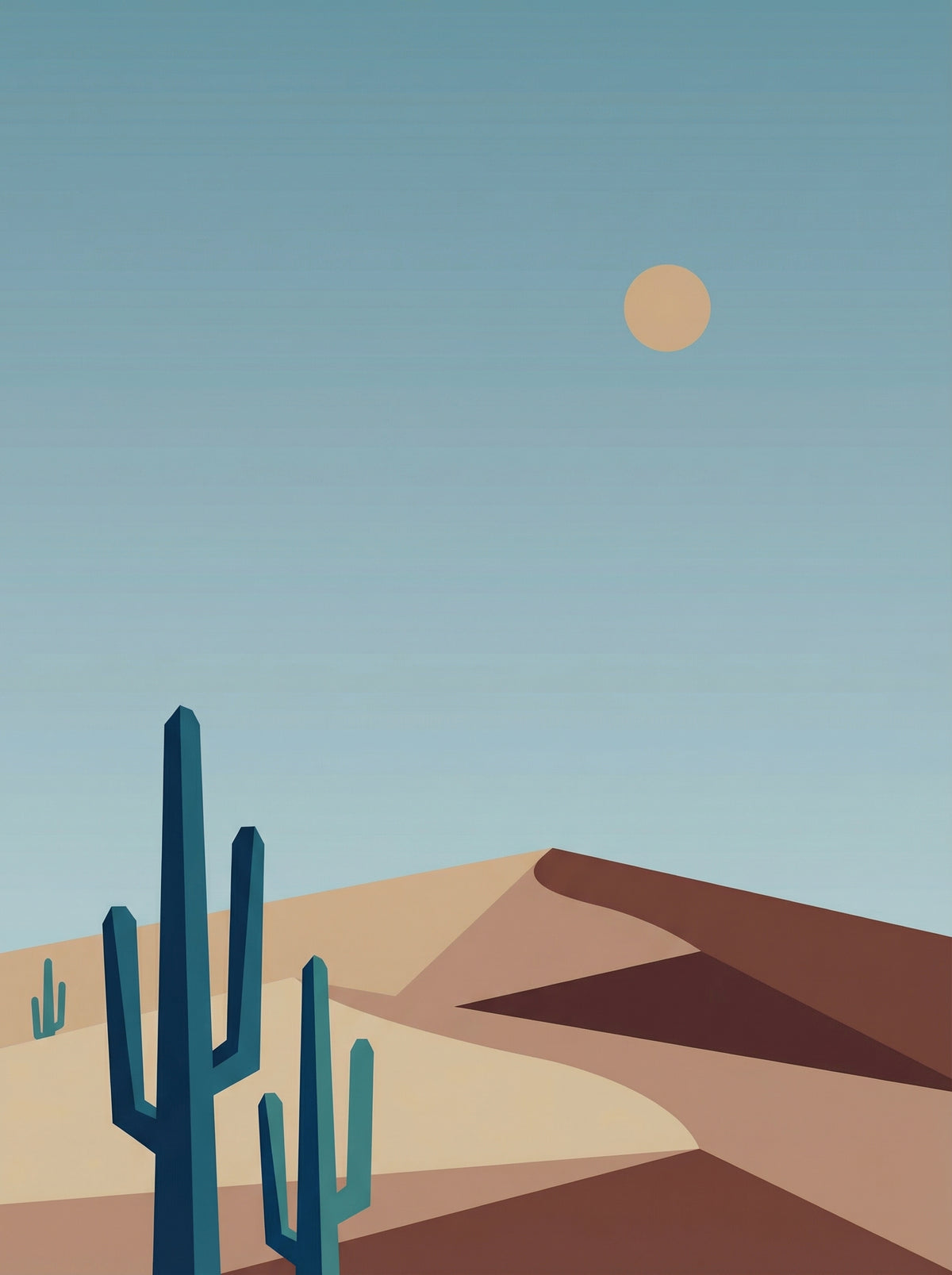 Poster in black frame