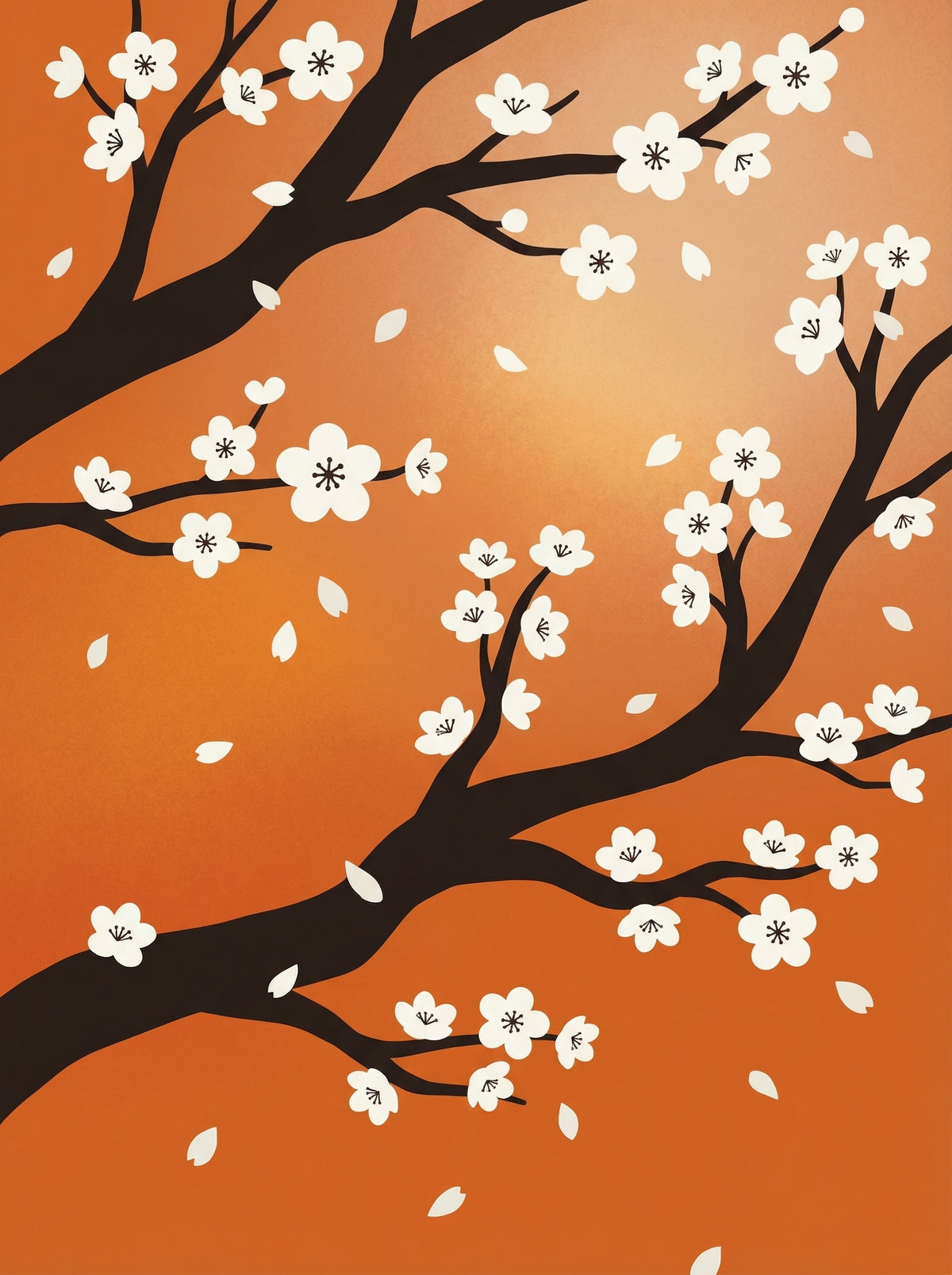 Poster in black frame