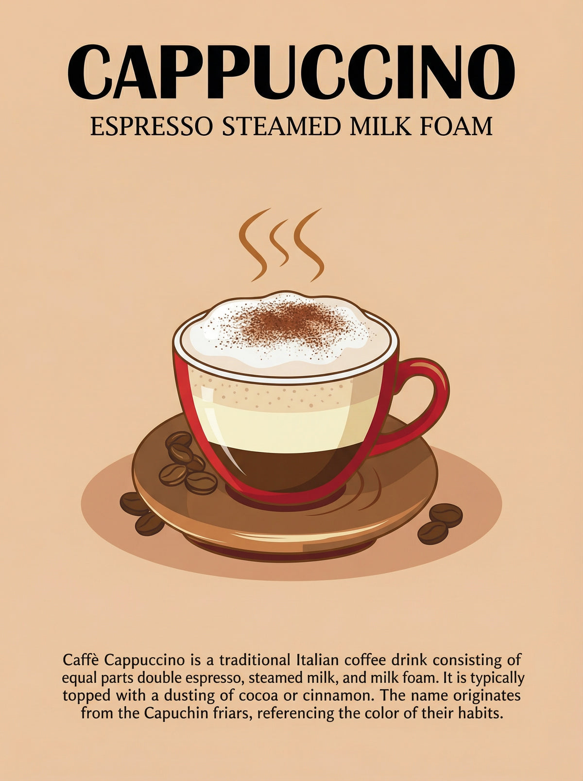 Poster in black frame