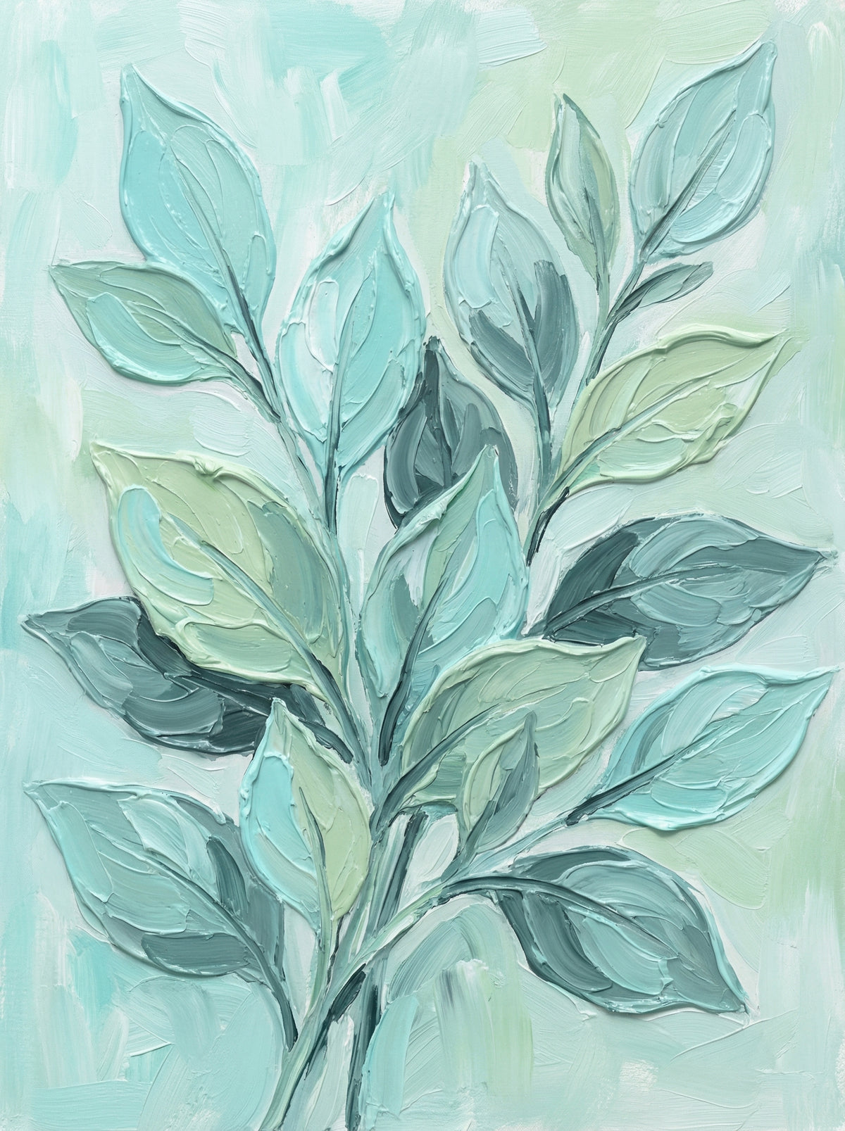 Poster in black frame