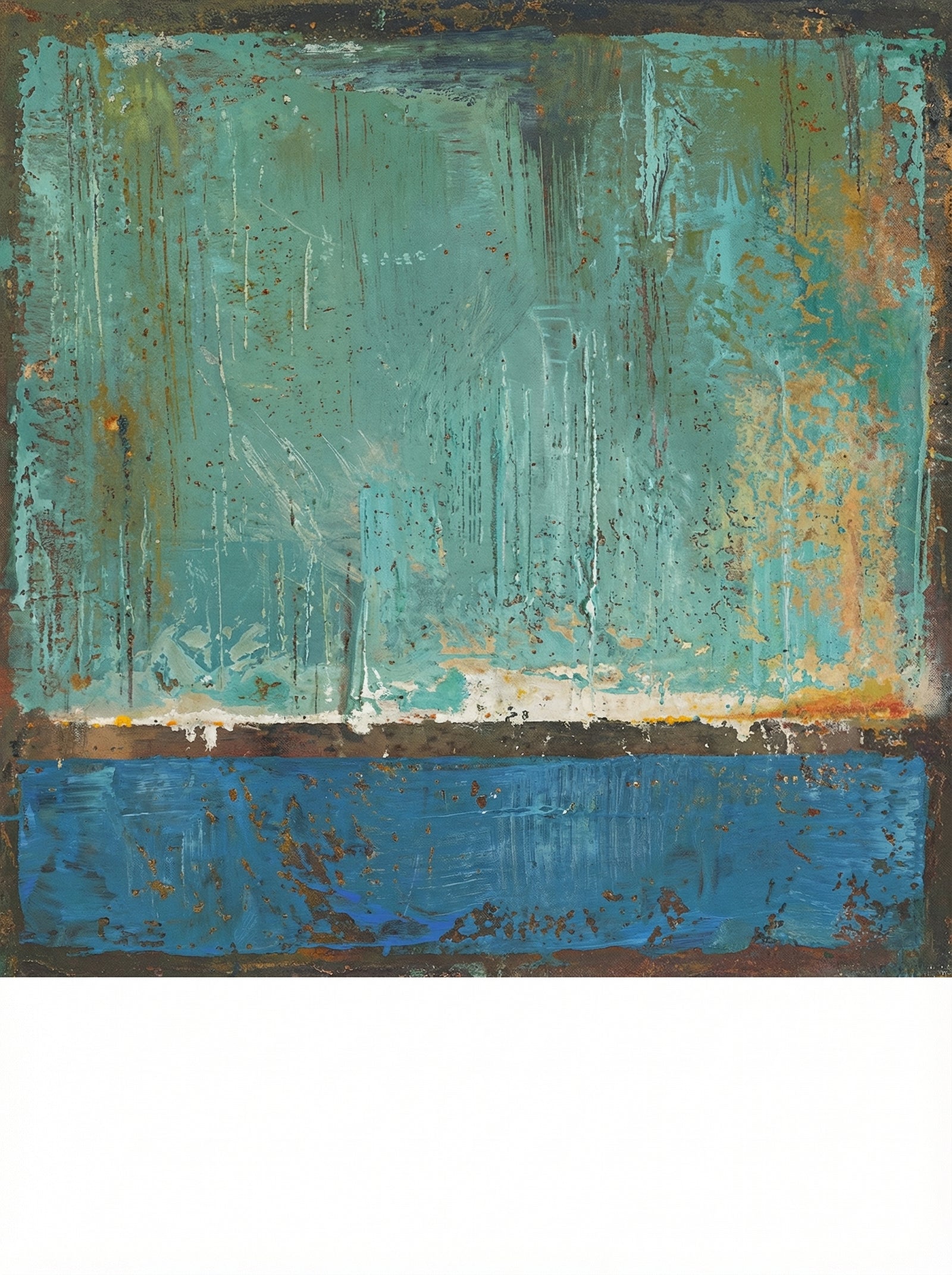 Poster in black frame