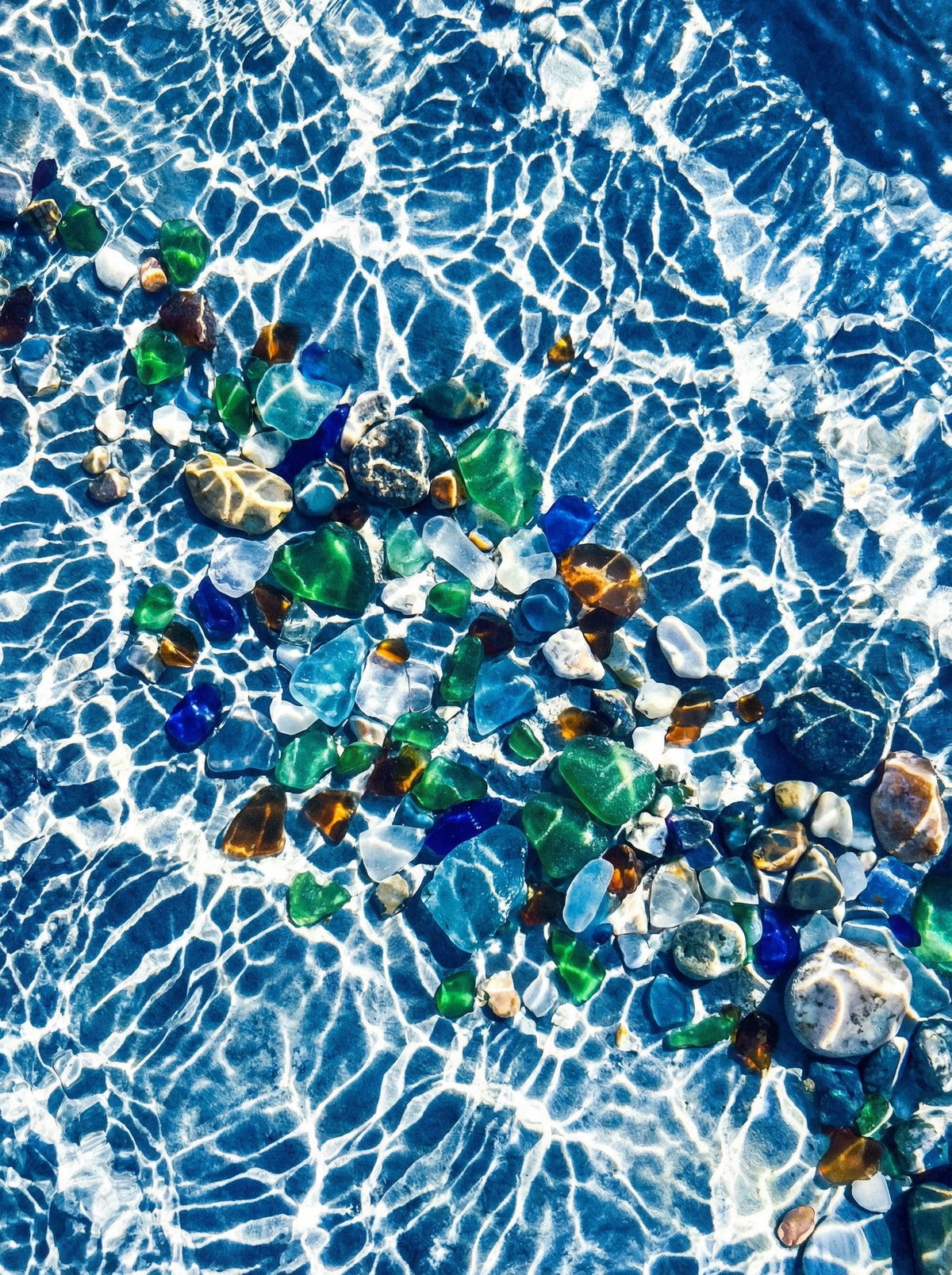 Poster in black frame