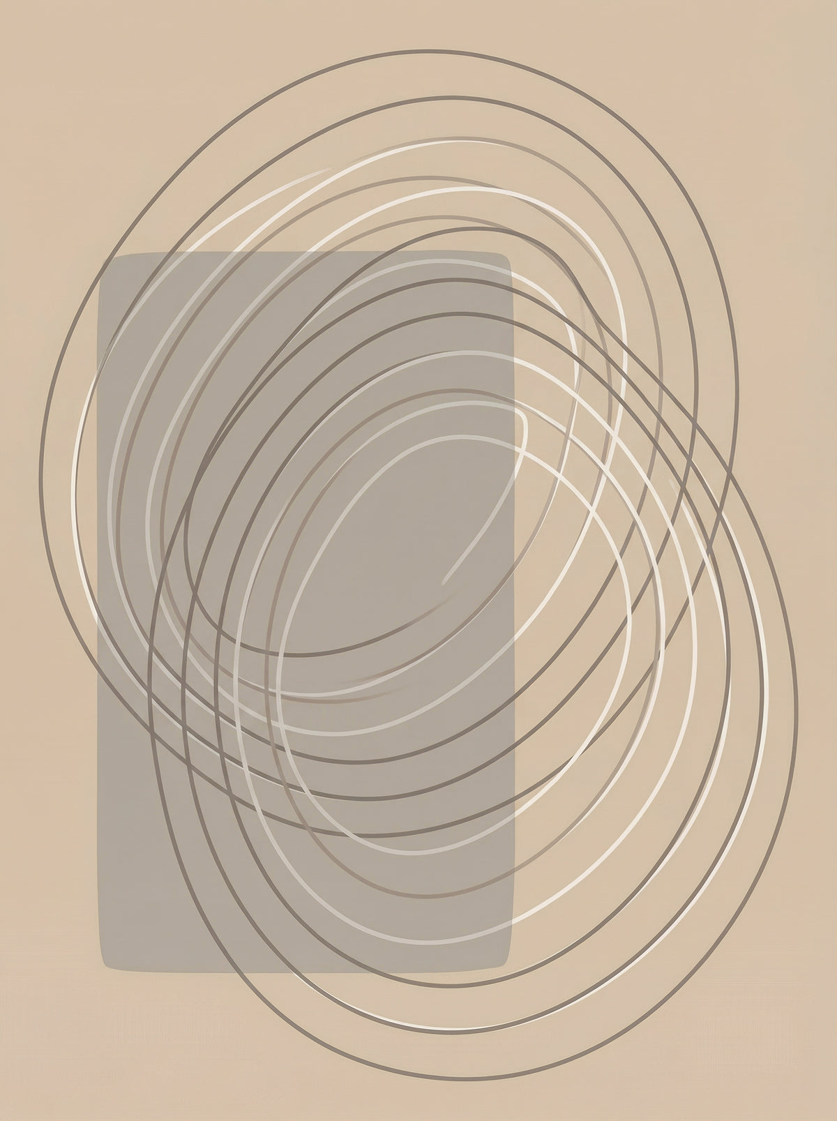 Poster in black frame