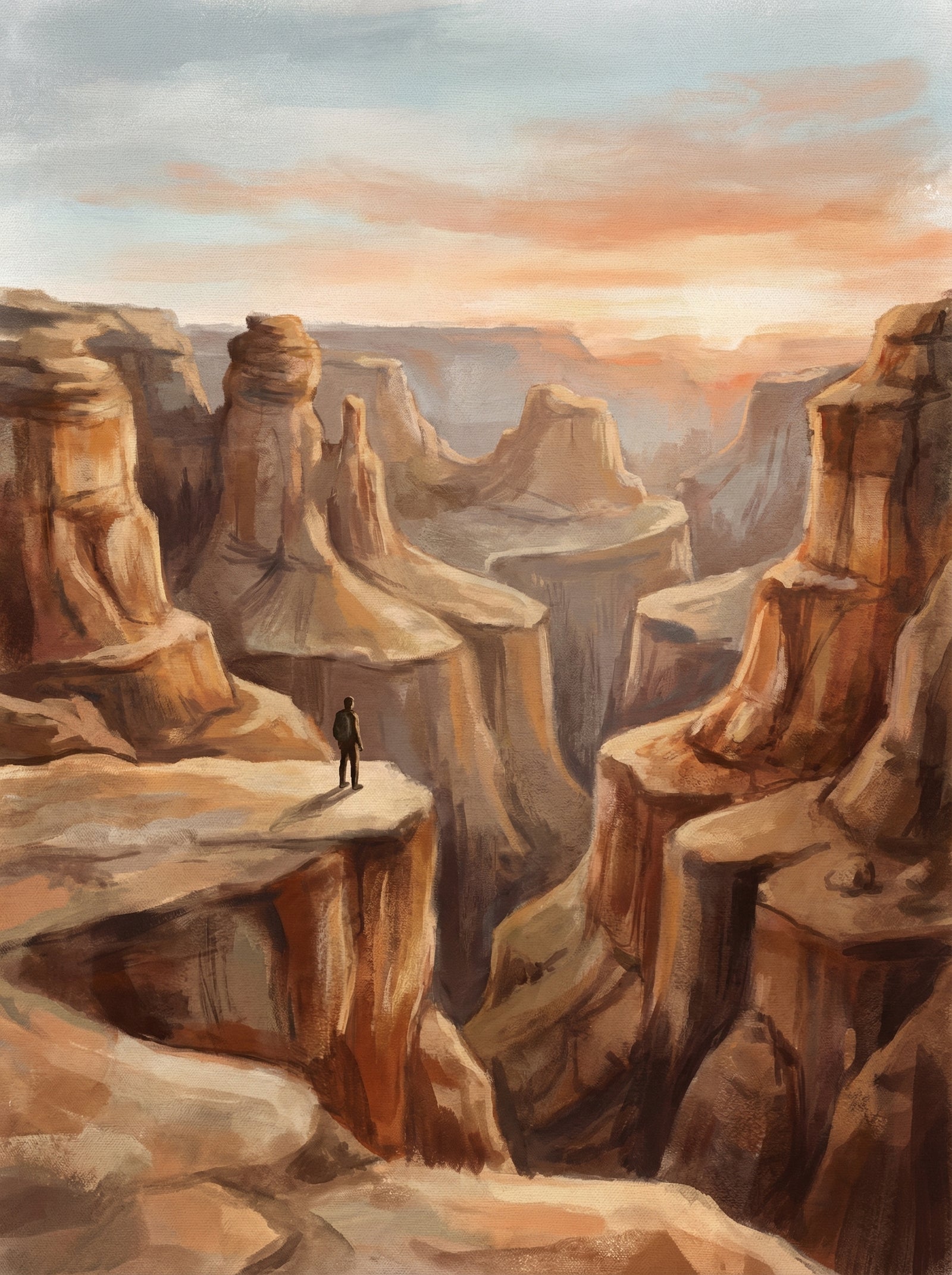 Poster in black frame