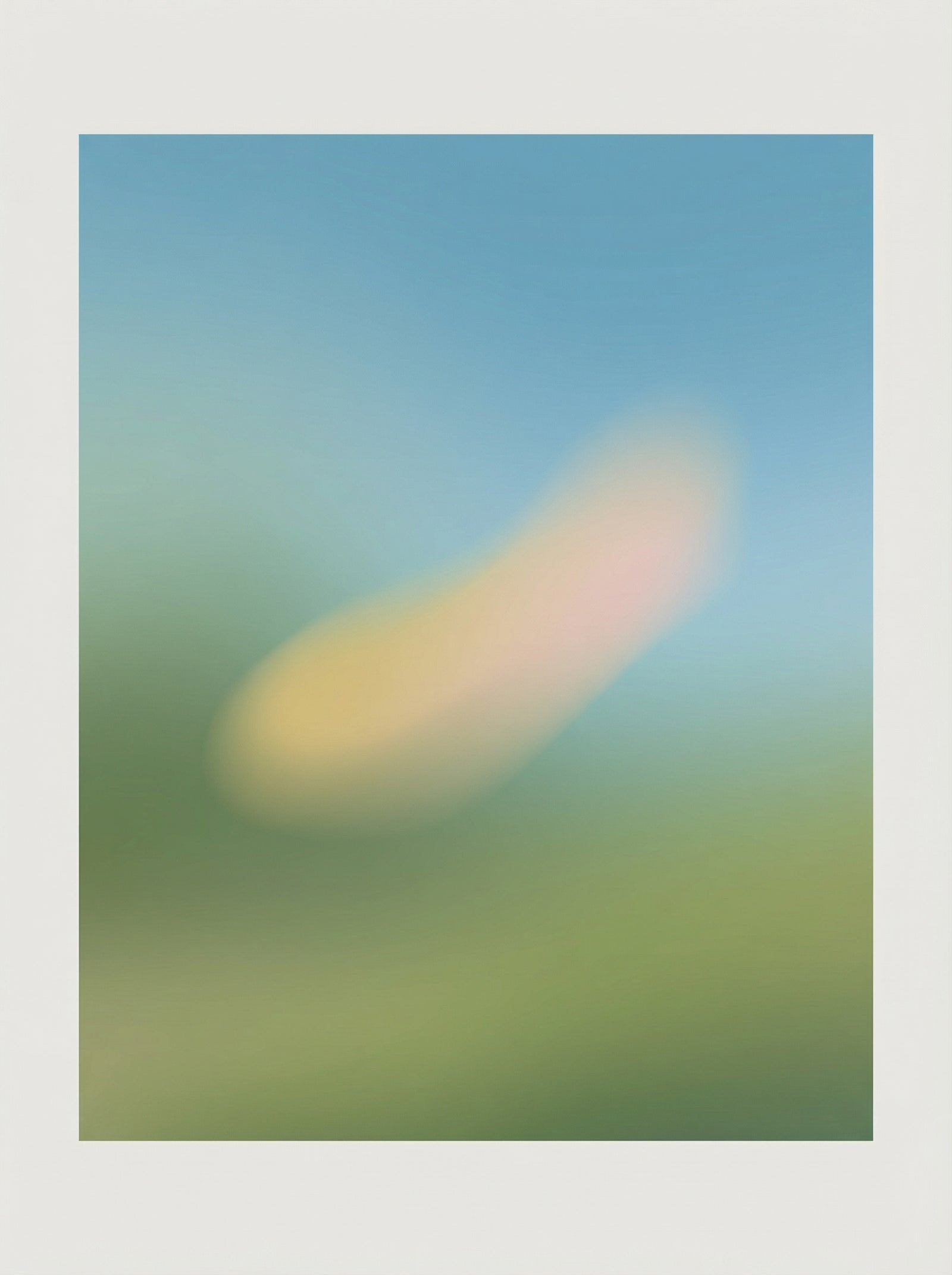 Poster in black frame