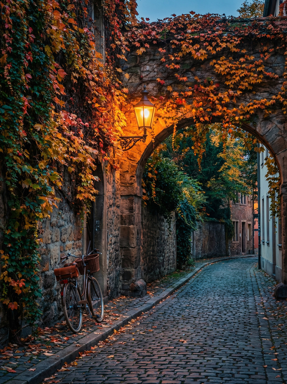 Poster in black frame