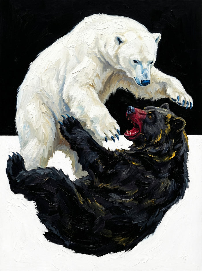 Poster in black frame