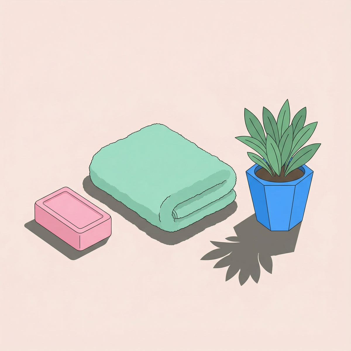 Poster in black frame