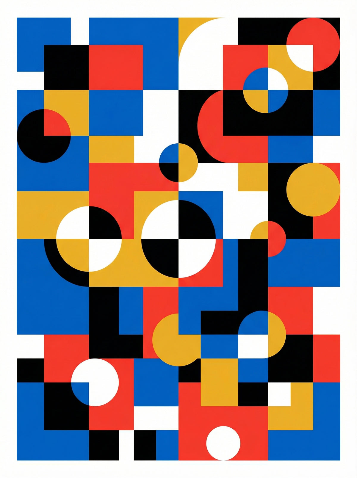 Poster in black frame