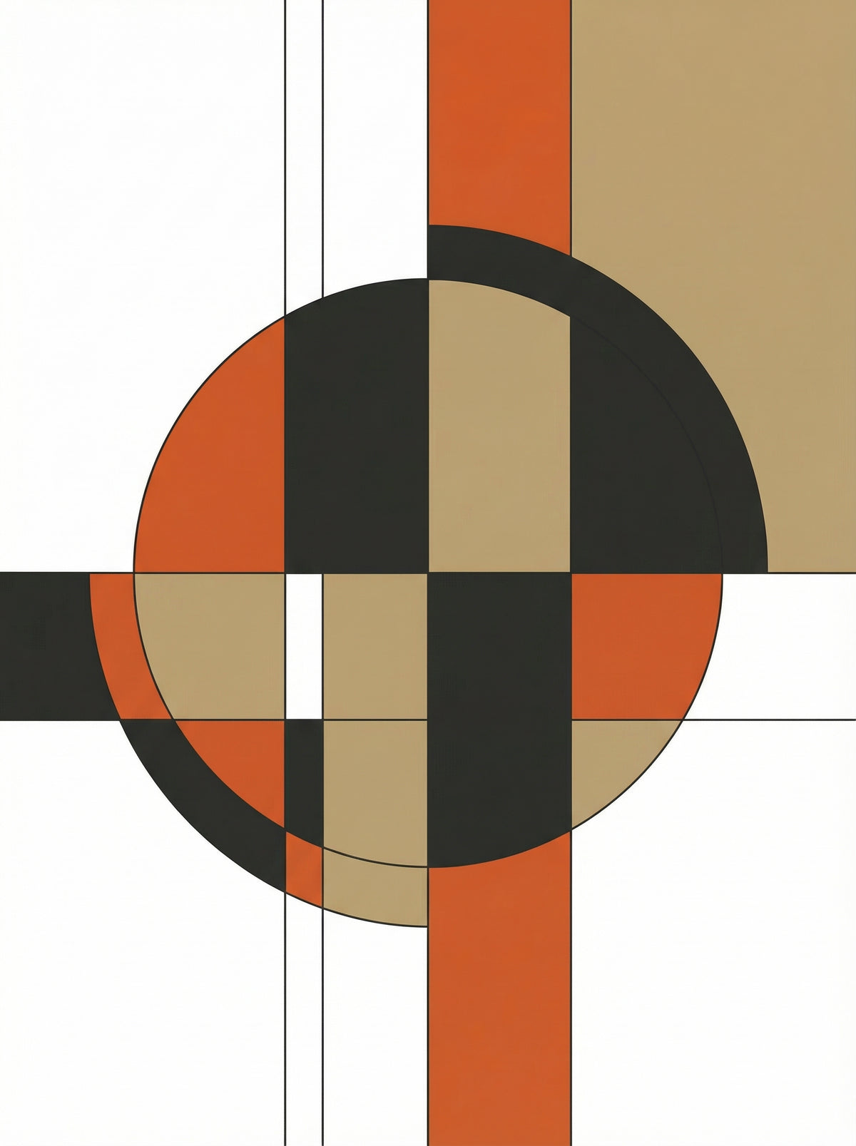 Poster in black frame