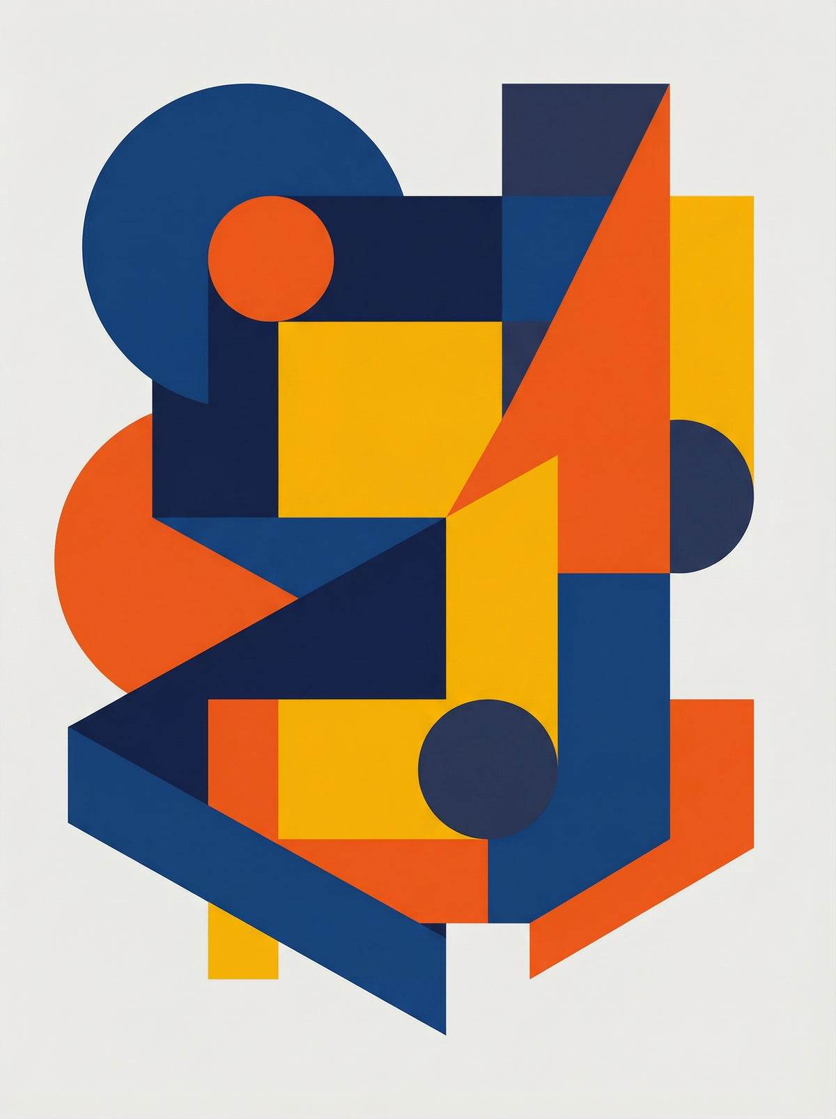 Poster in black frame